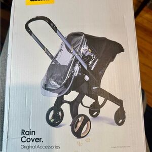 Doona Black Stroller Rain Cover